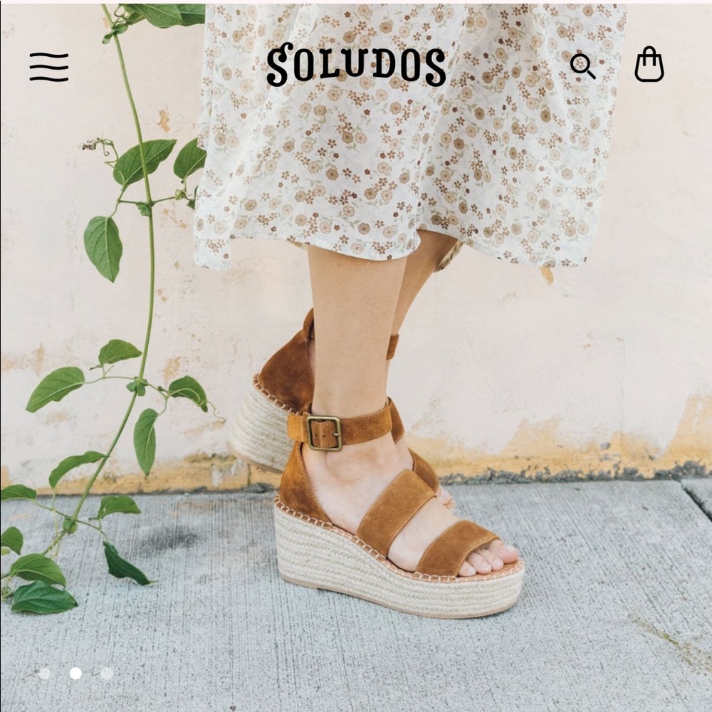 Saludos Palma Platform in light pink